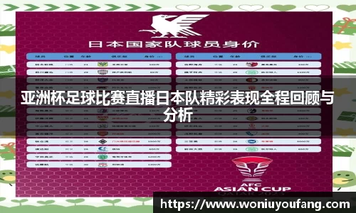 亚洲杯足球比赛直播日本队精彩表现全程回顾与分析