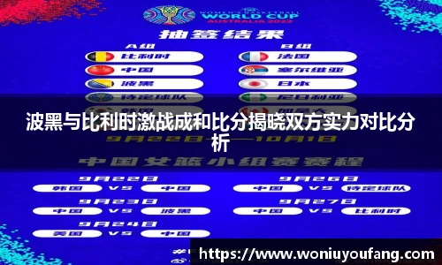 波黑与比利时激战成和比分揭晓双方实力对比分析