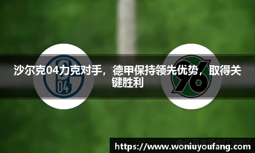 沙尔克04力克对手，德甲保持领先优势，取得关键胜利
